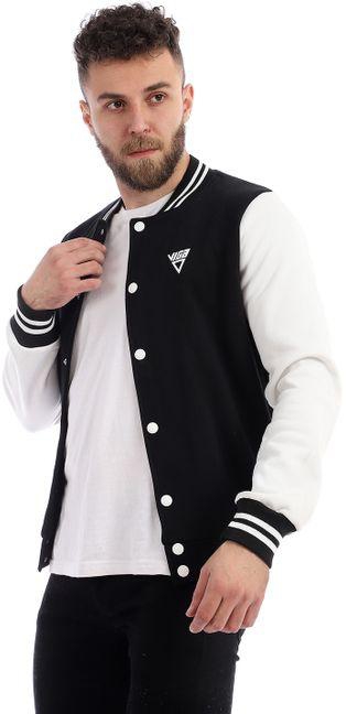Bi-colored Baseball Jacket