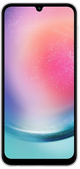 Samsung Galaxy A24 Dual SIM 128GB, 8GB RAM, 4G LTE, Silver