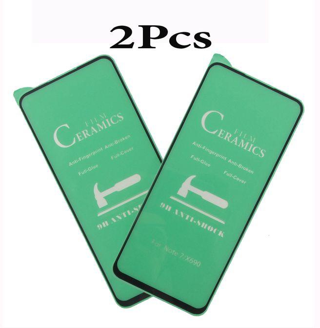 Flexible Unbreakable Matte Ceramics Screen Protector For Infinix Note 7 (X690) - Two Pieces