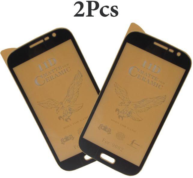 Flexible Unbreakable Matte Ceramics Screen Protector For Samsung Galaxy Grand I9082 - Two Pieces