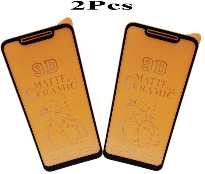 Flexible Unbreakable Matte Ceramics Screen Protector For Infinix Hot 6X (X623) - Two Pieces