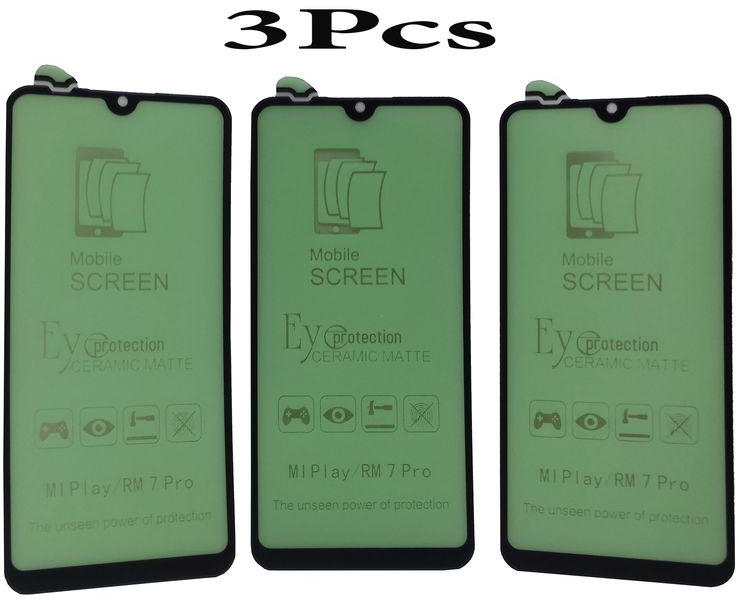Flexible Unbreakable Matte Ceramics Screen Protector For Xiaomi Mi Play - Three Pieces